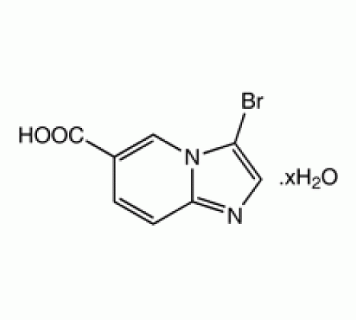 3-бромимидазо [1,2-а] пиридин-6-карбоновой кислоты гидрат, 95%, Alfa Aesar, 250 мг