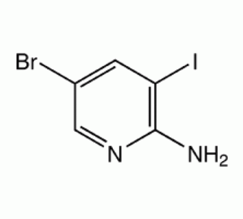 2-Амино-5-бром-3-йодпиридин, 98%, Alfa Aesar, 5 г