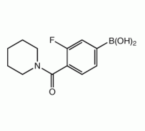 3-Фтор-4- (1-пиперидинилкарбонил) бензолбороновой кислоты, 98%, Alfa Aesar, 250 мг