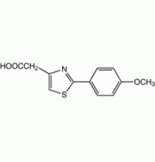 2 - (4-метоксифенил) тиазол-4-уксусной кислоты, 97%, Alfa Aesar, 250 мг