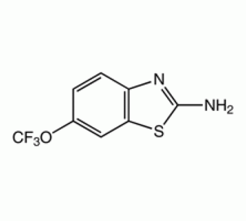 2-амино-6- (трифторметокси) бензотиазол, 98%, Alfa Aesar, 25 г