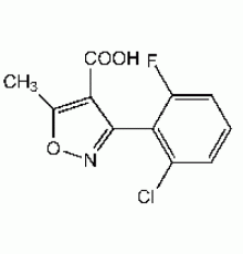 3 - (2-хлор-6-фторфенил) -5-метилизоксазол-4-карбоновой кислоты, 99%, Alfa Aesar, 10 г