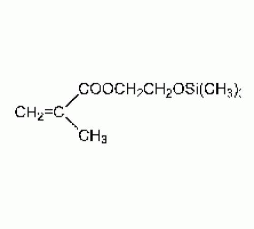2 - (триметилсилокси) этил-метакрилат, 94%, удар. с 100ppm 4-метоксифенол, Alfa Aesar, 50г