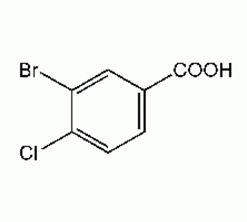 3-бром-4-хлорбензойная кислота, 97%, Acros Organics, 1г