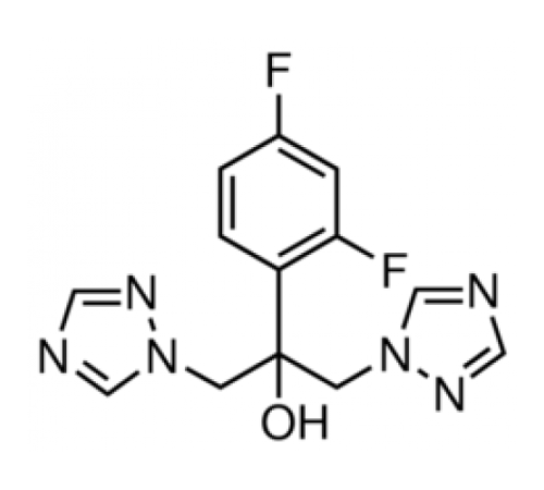 Флуконазол, 98%, Acros Organics, 1г