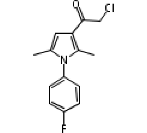 2-хлор-1-[1-(4-фторфенил)-2,5-диметил-1H-пиррол-3-ил]-1-этанон, 97%, Maybridge, 1г