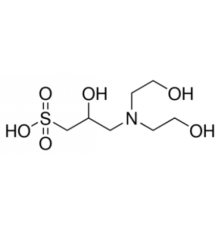 3 - [бис (2-гидроксиэтил) амино] -2-гидроксипропансульфоновая кислота, 99%, Alfa Aesar, 100 г