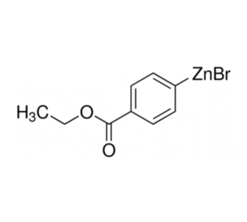 4 - (этоксикарбонил) фенилцинк бромид, 0,5 М в ТГФ, упакованы в атмосфере аргона в закрывающемся ChemSeal ^ т бот, Alfa Aesar, 50 мл