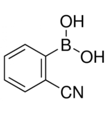 2-цианофенилборная кислота, 98%, Acros Organics, 1г