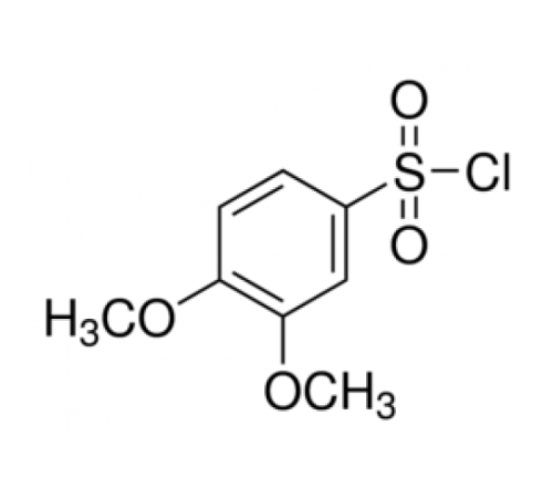 3,4-диметоксибензолсульфанил хлорид, 97%, Acros Organics, 25г