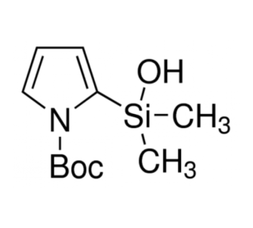 1-Вос-2- (гидроксидиметилсилил) пиррол, 97%, Alfa Aesar, 1г