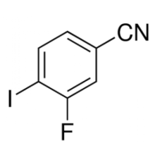 3-фтор-4-йодбензонитрил, 97%, Alfa Aesar, 250 мг