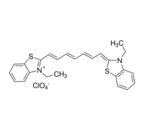 3,3 '-Диэтилтиатрикарбоцианин перхлорат, 96%, Alfa Aesar, 500 мг