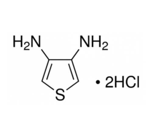3,4-диаминотиофен дигидрохлорид, 96%, Acros Organics, 1г