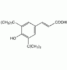 3,5-ди-трет-бутил-4-гидроксикоричной кислоты, преимущественно транс, 98%, Alfa Aesar, 10 г