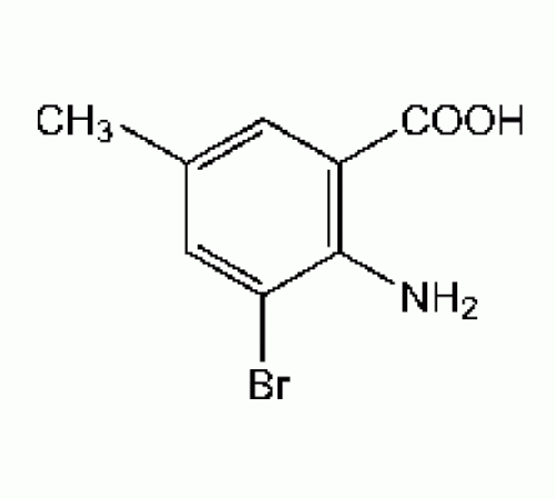 2-Амино-3-бром-5-метилбензойной кислоты, 98 +%, Alfa Aesar, 5 г
