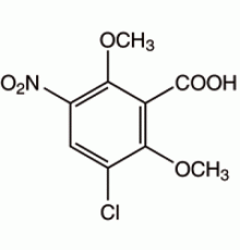 3-Хлор-2,6-диметокси-5-нитробензойной кислоты, 98%, Alfa Aesar, 5 г