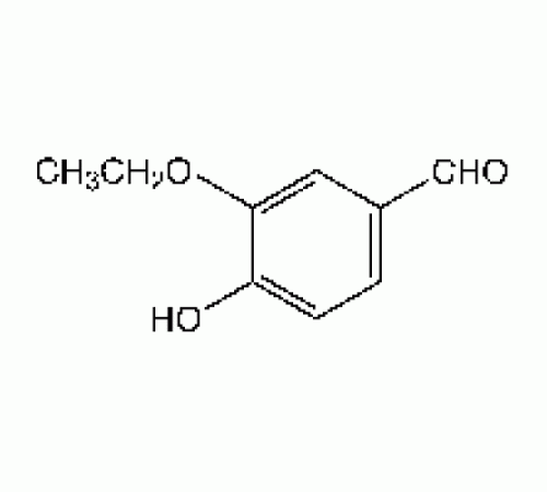 3-этокси-4-гидроксибензальдегид, 97%, Acros Organics, 5г