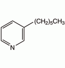 3-н-гексилпиридин, 98 +%, Alfa Aesar, 10г