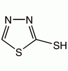 2-меркапто-1, 3,4-тиадиазол, 98%, Alfa Aesar, 10 г