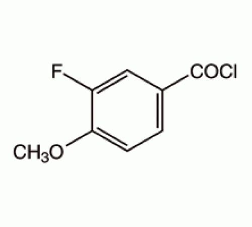 3-фтор-4-метоксибензоилхлорида, 97%, Alfa Aesar, 1г