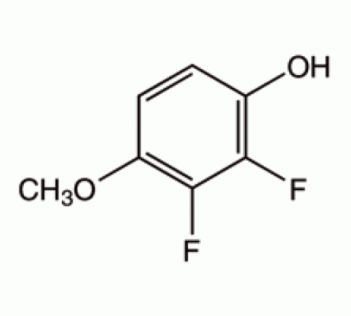 2,3-дифтор-4-метоксифенол, 97%, Alfa Aesar, 1г