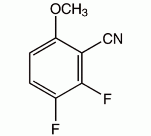 2,3-дифтор-6-метоксибензонитрила, 97%, Alfa Aesar, 1г