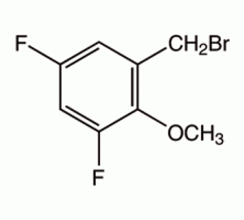 3,5-дифтор-2-метоксибензил бромид, 97%, Alfa Aesar, 1г