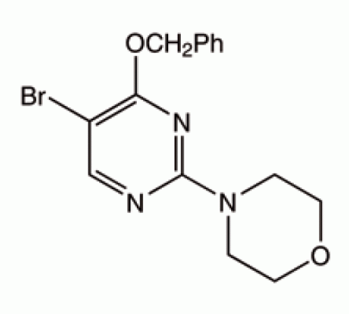 4 - (4-бензилокси-5-бром-2-пиримидинил) морфолин, 95%, Alfa Aesar, 1 г
