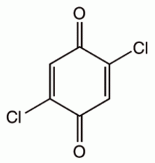 2,5-дихлор-p-бензохинон, 98%, Acros Organics, 25г