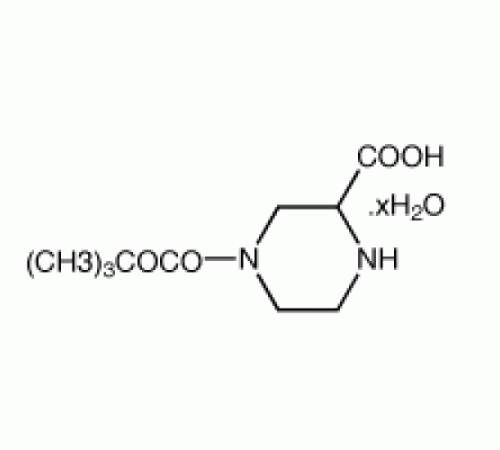 (^ +) - 4-Вос-пиперазин-2-карбоновой кислоты гидрат, 95%, Alfa Aesar, 5 г