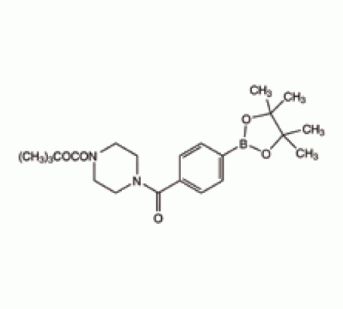 4 - (4-Вос-1-пиперазинилкарбонил) бензолбороновой пинакон кислоты, 97%, Alfa Aesar, 1г