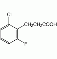 3 - (2-хлор-6-фторфенил) пропионовой кислоты, 96%, Alfa Aesar, 1г