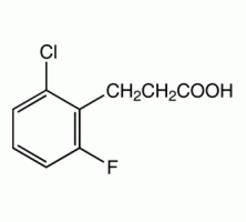 3 - (2-хлор-6-фторфенил) пропионовой кислоты, 96%, Alfa Aesar, 1г