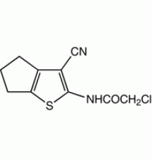2-Хлор-N- (3-циано-5, 6-дигидро-4H-циклопента [b] тиофен-2-ил) ацетамид, 96%, Alfa Aesar, 1 г