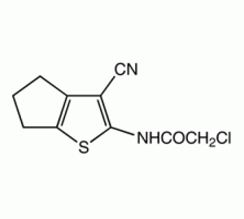 2-Хлор-N- (3-циано-5, 6-дигидро-4H-циклопента [b] тиофен-2-ил) ацетамид, 96%, Alfa Aesar, 1 г
