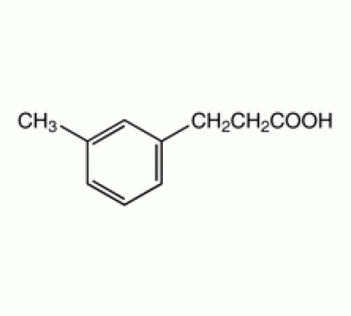 3 - (3-метилфенил) пропионовой кислоты, 96%, Alfa Aesar, 1г