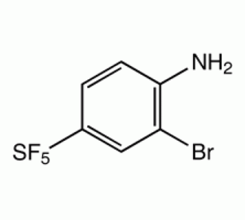 2-бром-4- (пентафтортио) анилина, 97%, Alfa Aesar, 250 мг