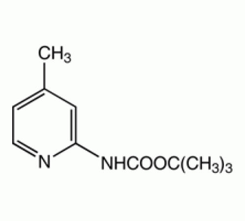 2 - (Boc-амино) -4-метилпиридин, 97%, Alfa Aesar, 250 мг