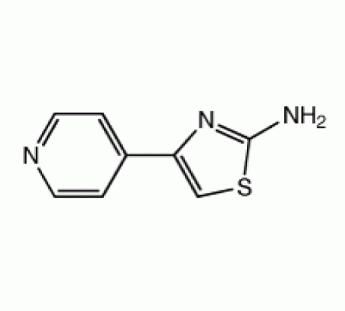 2-Амино-4- (4-пиридил) тиазол, 97%, Alfa Aesar, 1г
