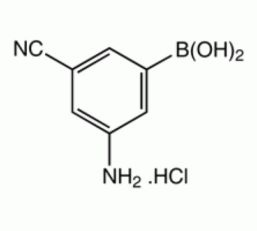 3-Амино-5-цианобензолбороновая гидрохлоридная кислота, 97%, Alfa Aesar, 1 г