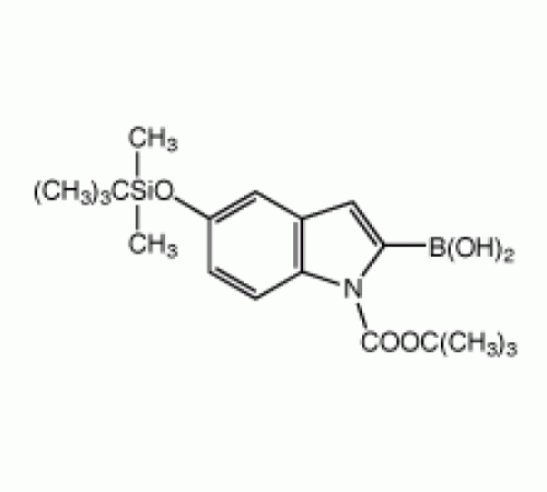 1-Вос-5- (трет-бутилдиметилсилокси) индол-2-бороновой кислоты, 98%, Alfa Aesar, 1г