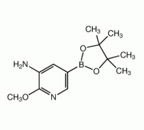 3-Амино-2-метоксипиридин-5-бороновая кислоты пинакон, 96%, Alfa Aesar, 250 мг