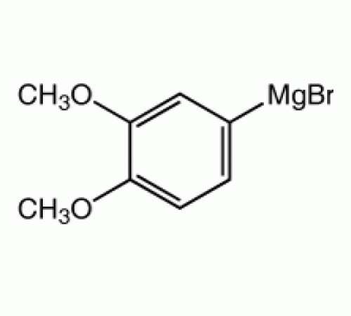 3,4-Диметоксифенилмагнийбромид, 0,5 М в ТГФ, Alfa Aesar, 100 мл