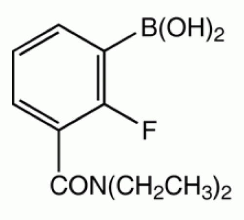 3-диэтилкарбамоил-2-фторбензолбороновая кислота, 97%, Alfa Aesar, 250 мг