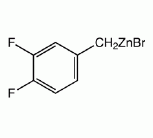 3,4-Дифторбензилцинк бромид, 0,5 М в ТГФ, упакованы в атмосфере аргона в герметично закрываемых ChemSeal ^ т бутылок, Alfa Aesar, 50мл