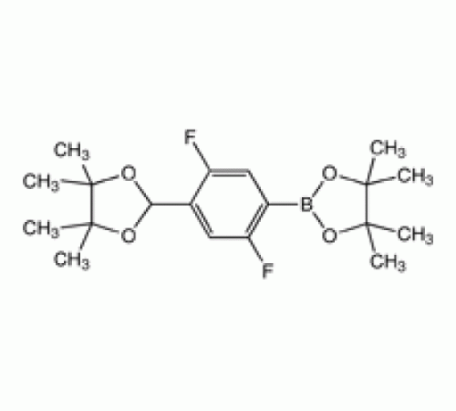 2,5-дифторбензола-1, 4-бис дибороновая кислота (пинакол) эфир, 96%, Alfa Aesar, 1г