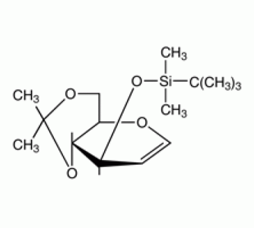 3-О-трет-бутилдиметилсилил-4, 6-О-изопропилиден-D-глюкаля, 97%, Alfa Aesar, 250 мг