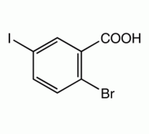 2-Бром-5-иодбензойной кислоты, 97%, Alfa Aesar, 250 мг