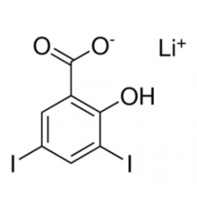 3,5-Дииодосалициловые литий кислоты моногидрат, 97%, Alfa Aesar, 5 г